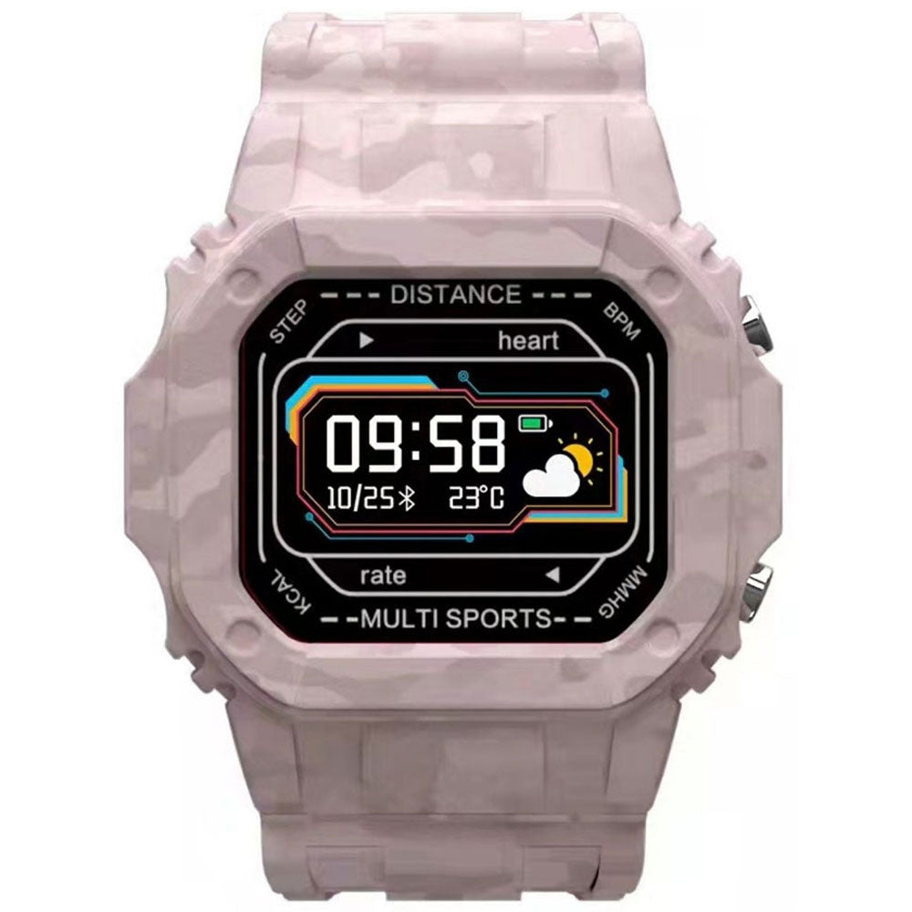 Cactus Nexus Kids and Teens Smartwatch - Pink Camouflage