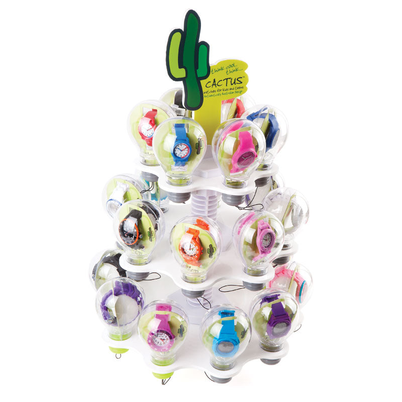Cactus Time Teacher Watch Value Pack - Purple & Pink