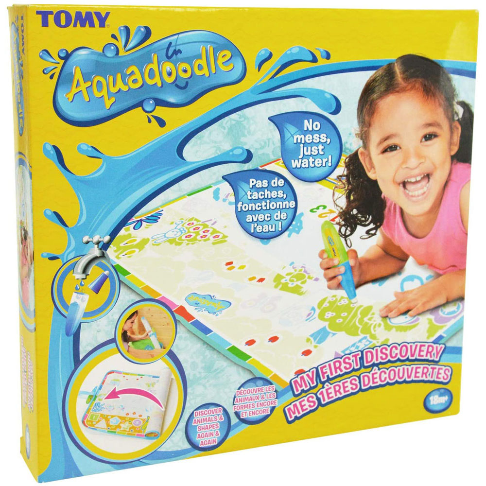 Tomy Aquadoodle My 1st Discovery Roll n Go Drawing Mat