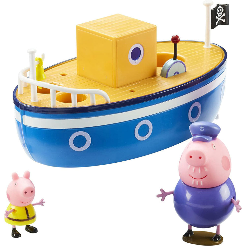Tomy Peppa Pig Grandad Pig's Bathtime Boat Adventure