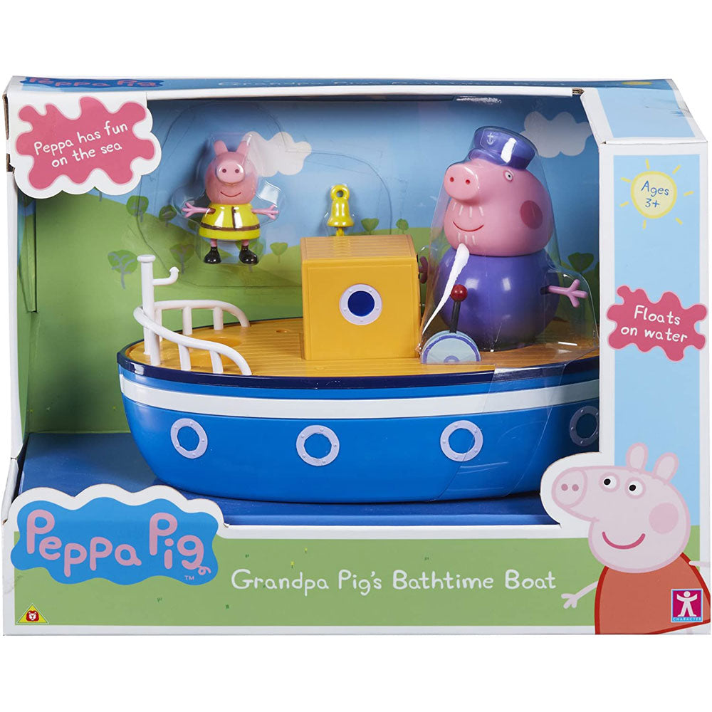 Tomy Peppa Pig Grandad Pig's Bathtime Boat Adventure