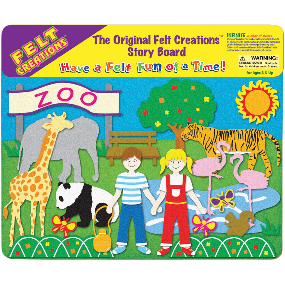 Felt Creations Value Pack: Zoo + Farm