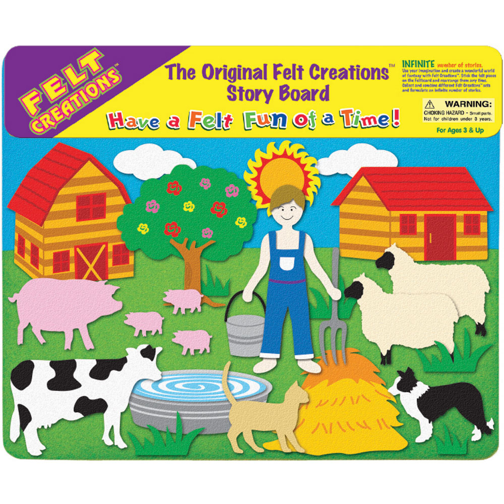 Felt Creations Value Pack: Zoo + Farm