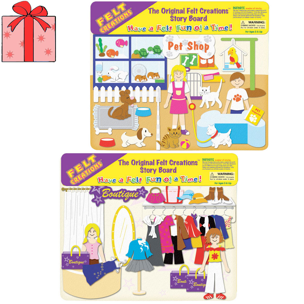 Felt Creations Value Pack: Pet Shop + Boutique