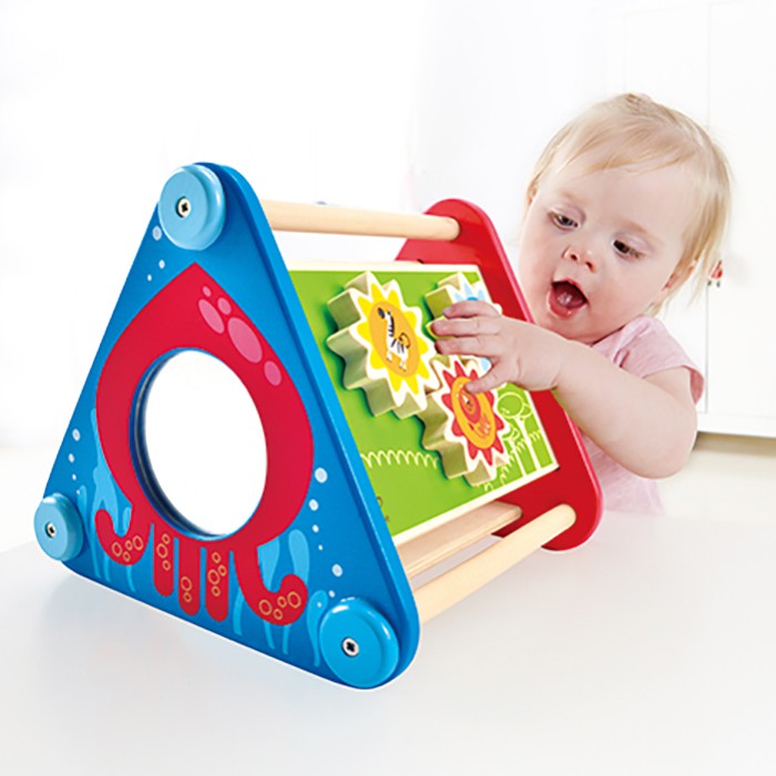 Hape Wooden Take-Along Activity Box