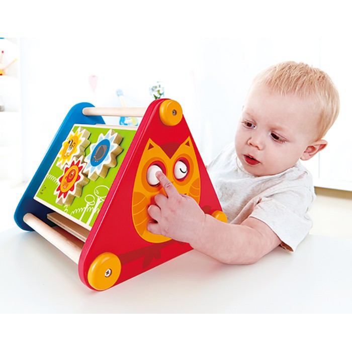 Hape Wooden Take-Along Activity Box