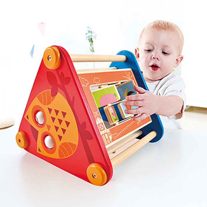 Hape Wooden Take-Along Activity Box