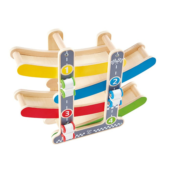 Hape Wooden Fast Flip Racetrack