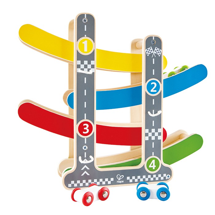 Hape Wooden Fast Flip Racetrack