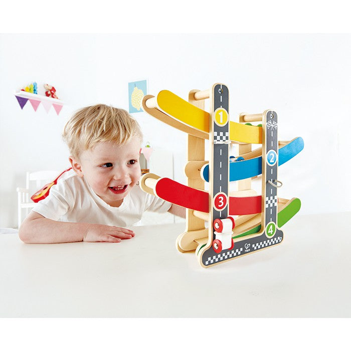 Hape Wooden Fast Flip Racetrack