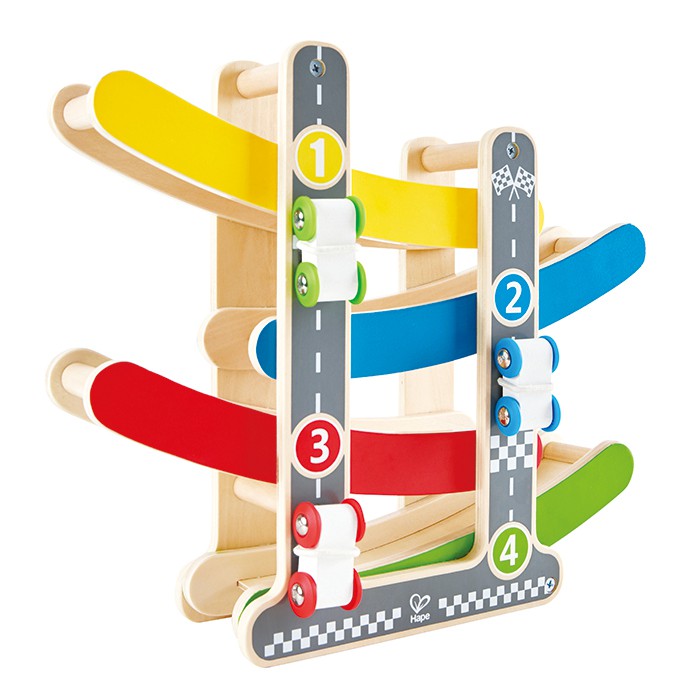 Hape Wooden Fast Flip Racetrack