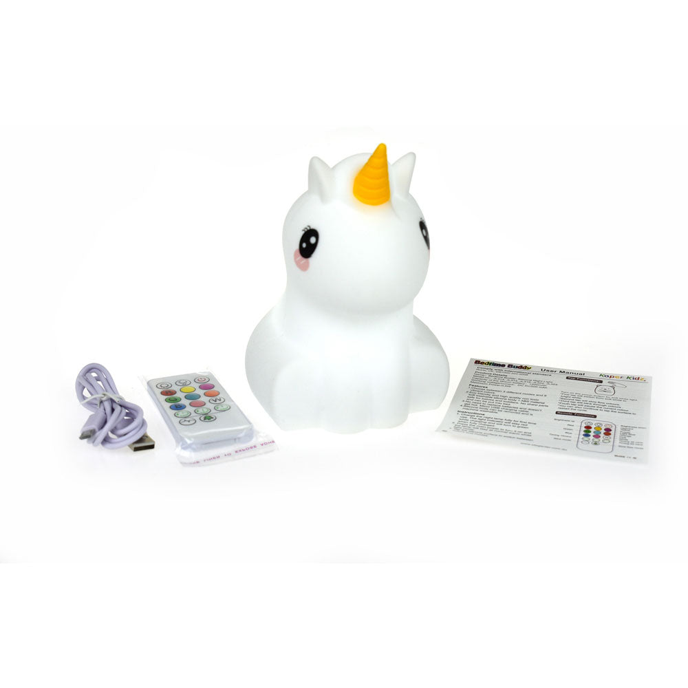 Kaper Kidz Bedtime Buddy Electra The Unicorn Night Light