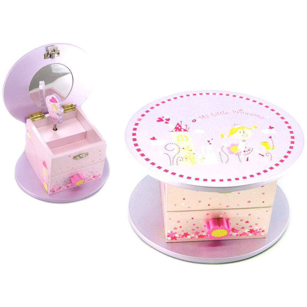 Little Princess Musical Jewellery Box with drawer by Kaper Kidz