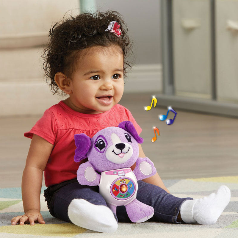 LeapFrog Sing & Snuggle Violet Plush Interactive Puppy