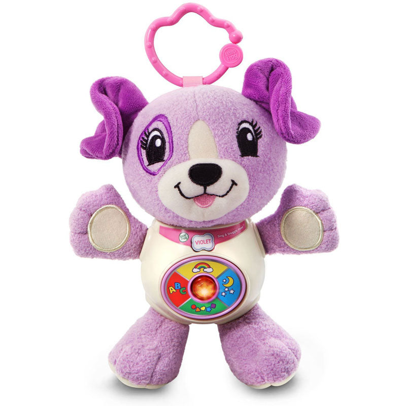 LeapFrog Sing & Snuggle Violet Plush Interactive Puppy