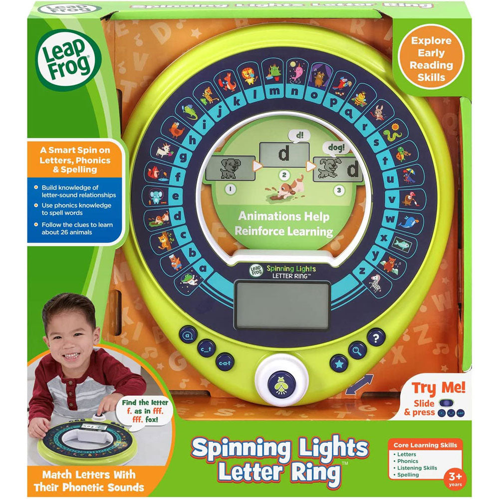 LeapFrog Spinning Lights Letter Ring