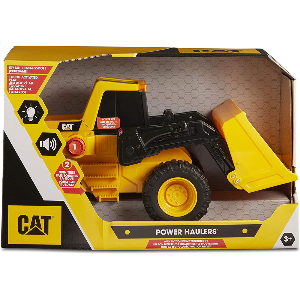 CAT Power Haulers Light and Sound 12 inch Wheel Loader children toy