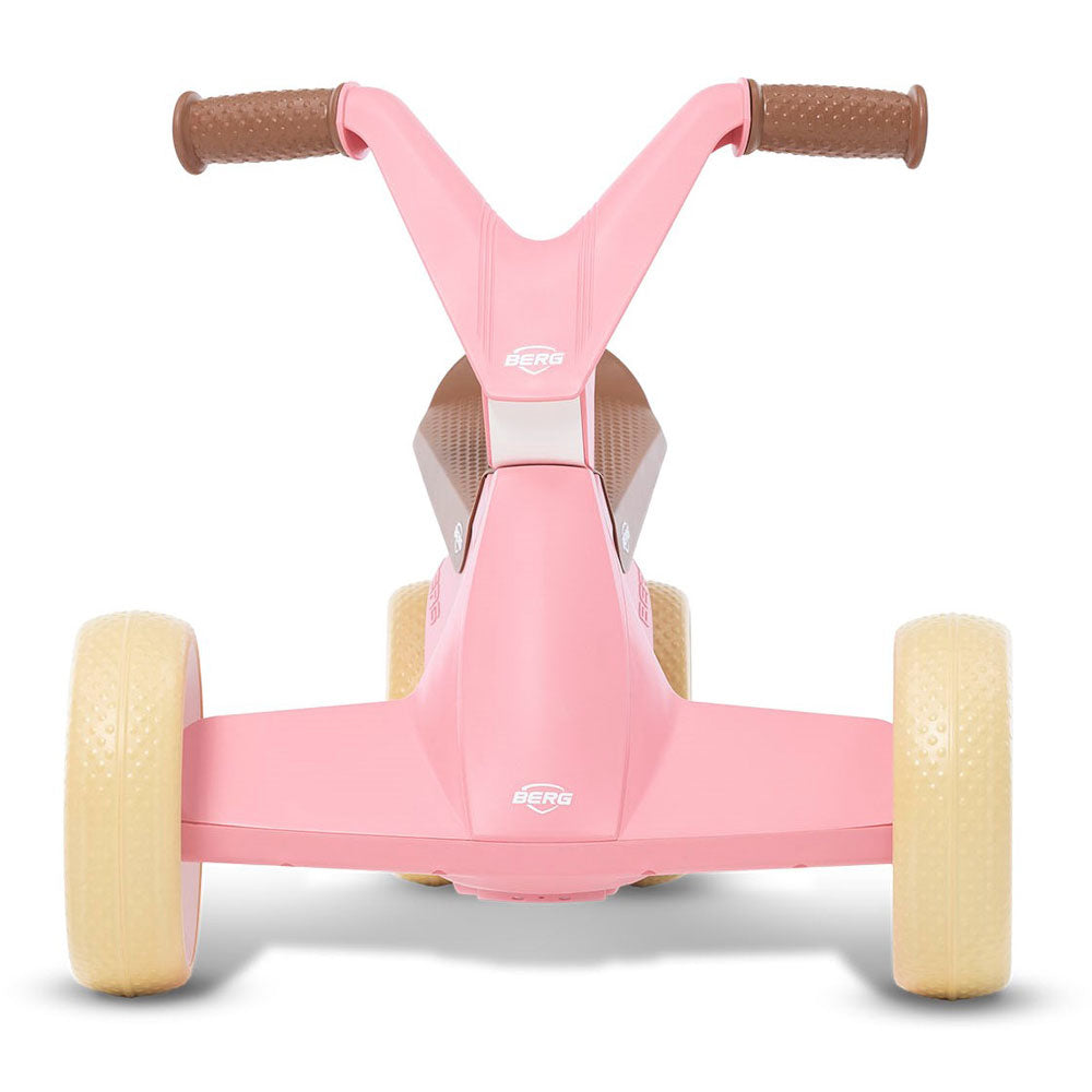 BERG Go2 2-in-1 Scoot and Pedal Go-Kart Ride-On Car - Retro Pink
