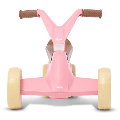 BERG Go2 2-in-1 Scoot and Pedal Go-Kart Ride-On Car - Retro Pink
