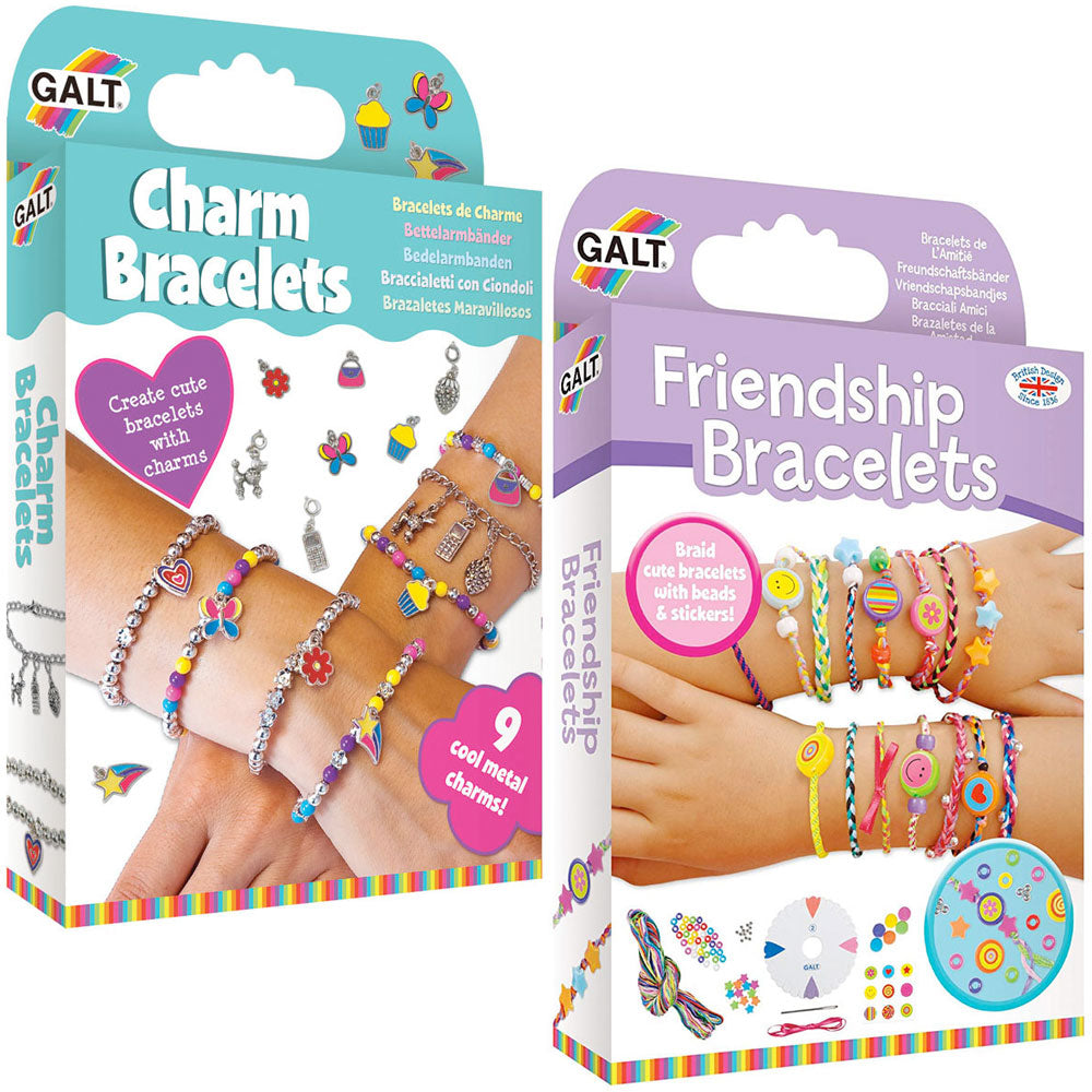 Galt Craft Value Pack - Charm Bracelets & Friendship Bracelets