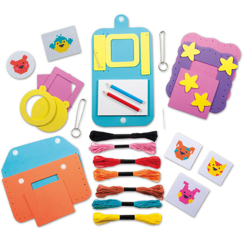 First Cross Stitch Craft Kit from Galt for boys and girls