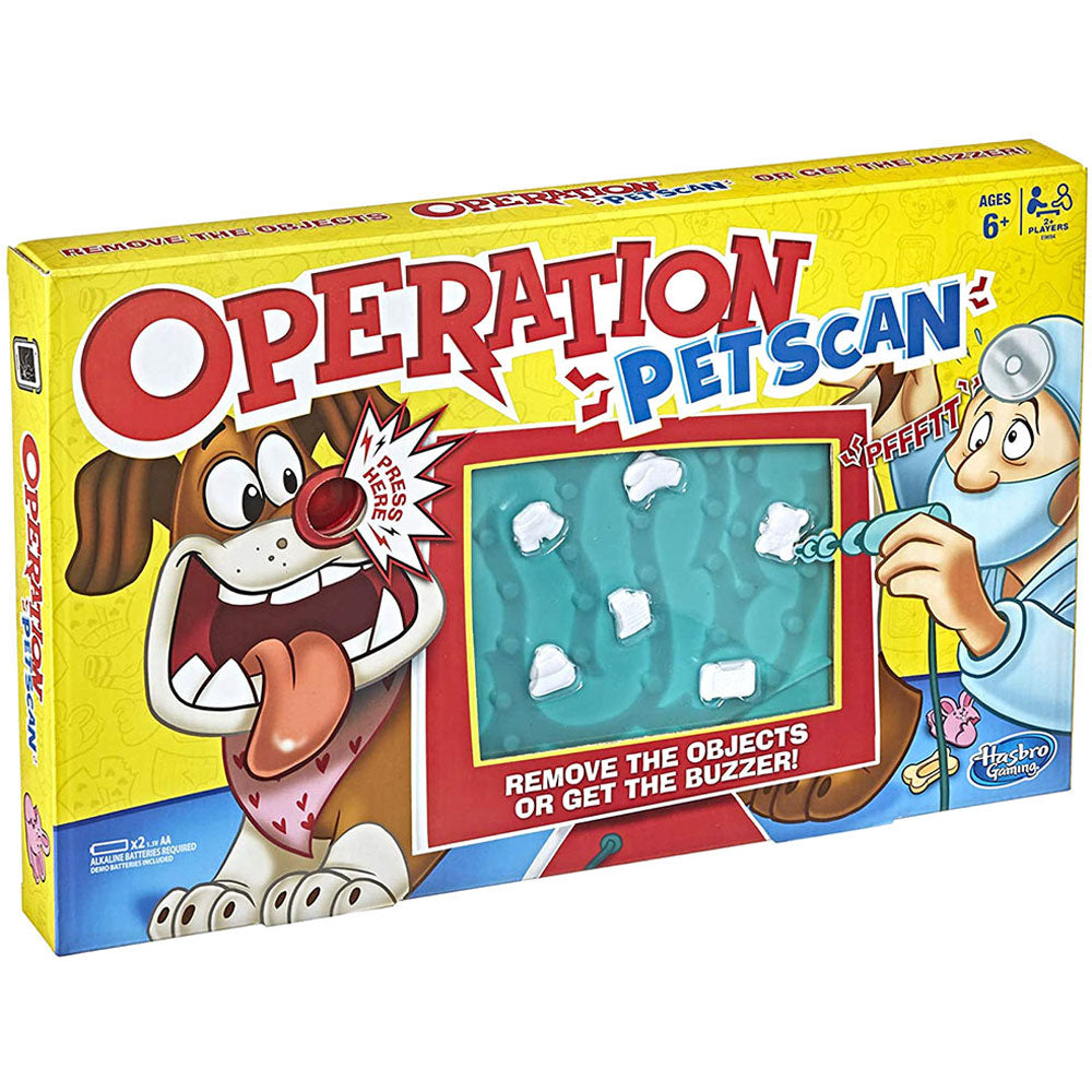 Hasbro Gaming Operation Pet Scan Board Game