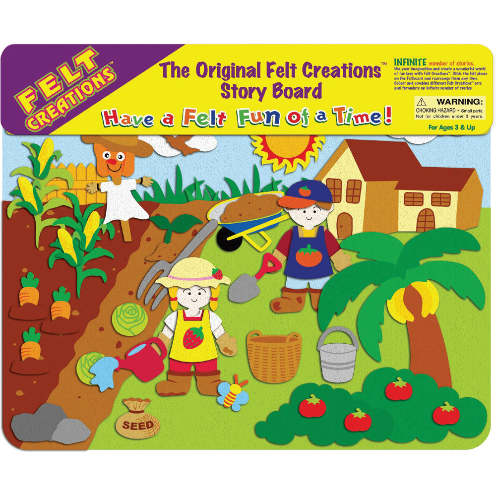 Felt Creations Value Pack: Garden + Barn