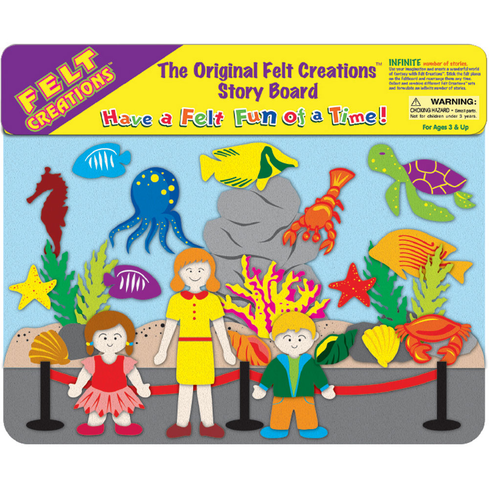 Felt Creations Value Pack: Supermarket + Aquarium