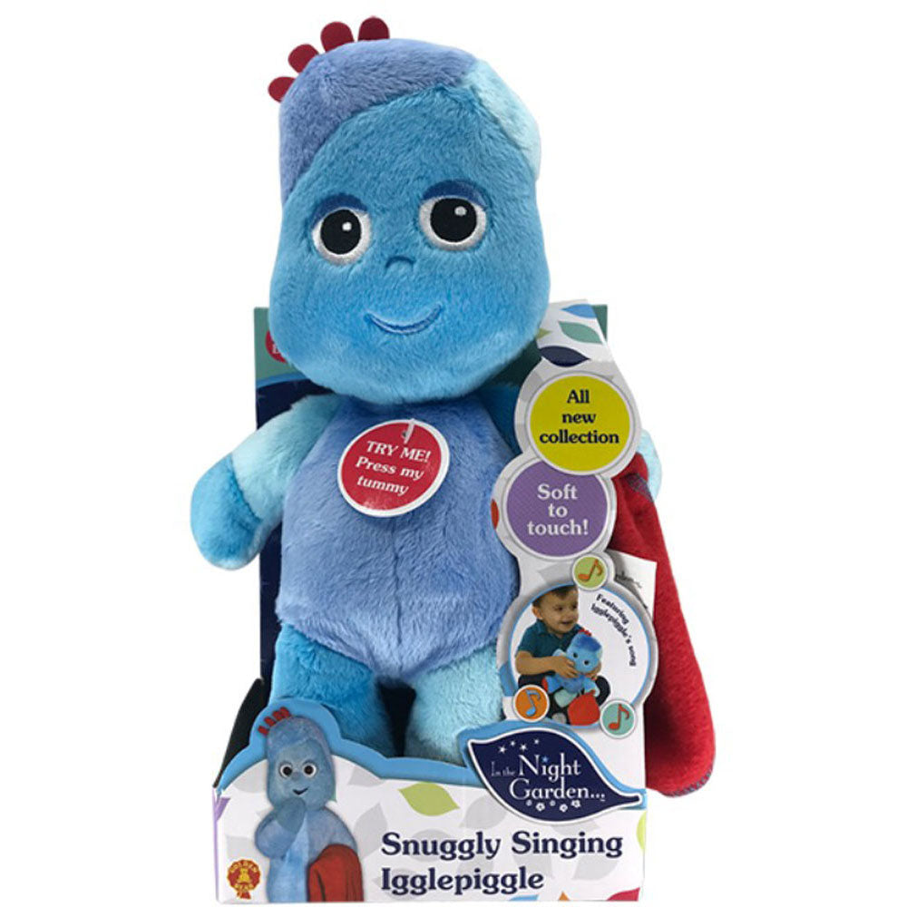 In the Night Garden Snuggly Singing Igglepiggle Plush Doll