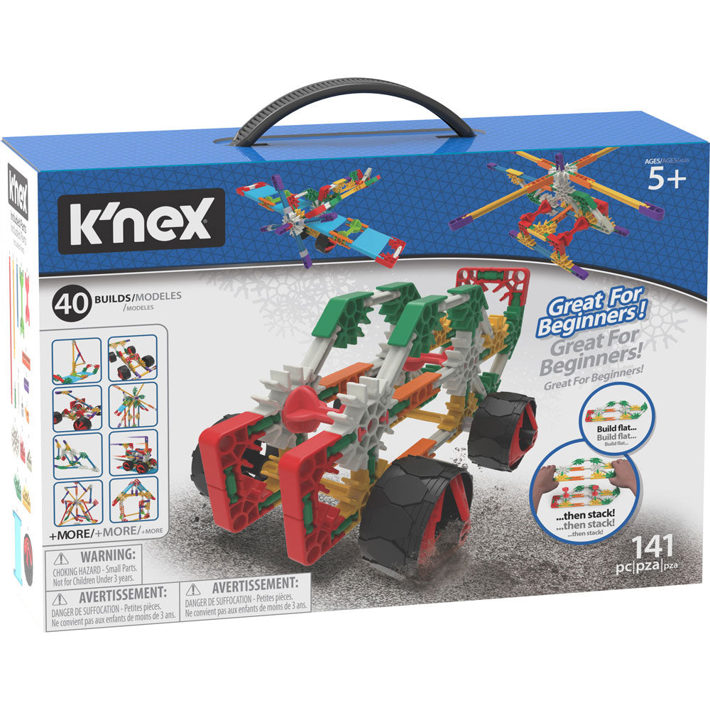 40 Model Building Set by K'Nex for beginners