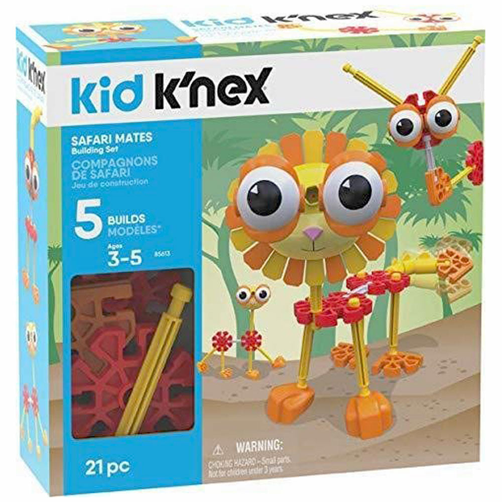 Safari Mates Building Set from Kid K'nex in box packaging