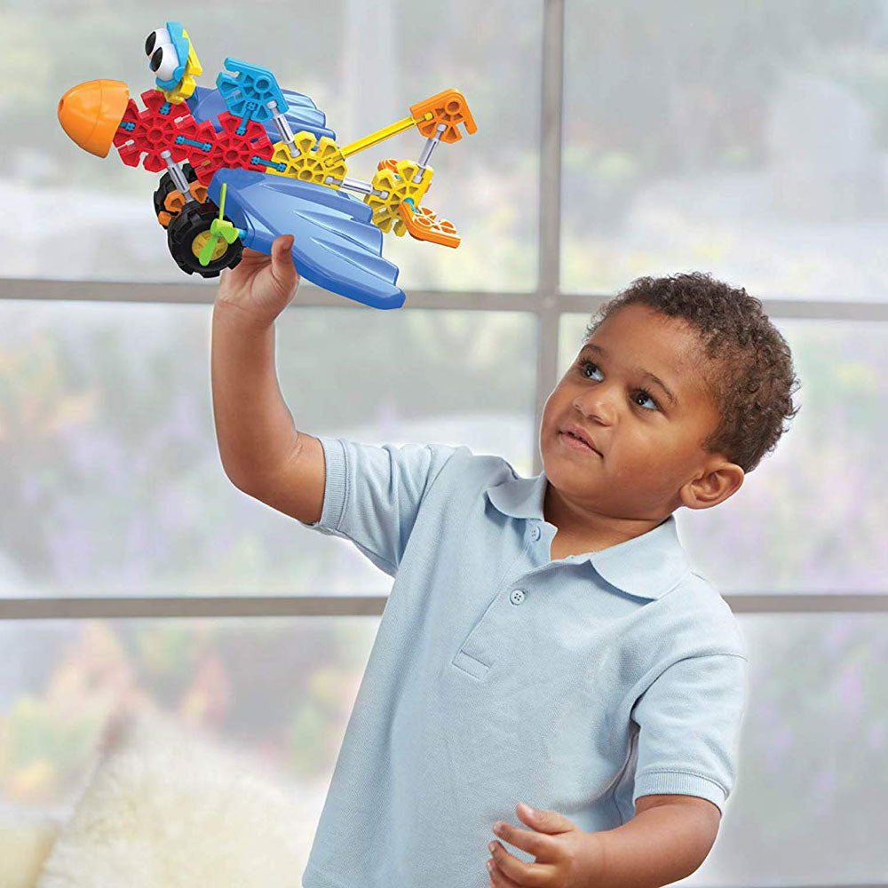K'Nex Kid K'nex 85619 Wings & Wheels Building Set