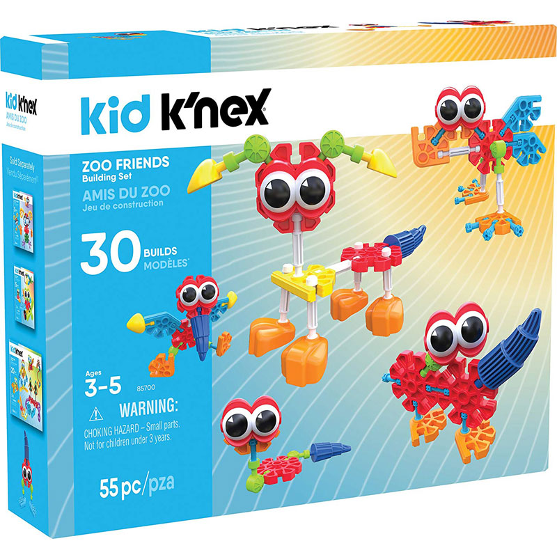 K'Nex Kid K'nex 85700 Zoo Friends Building Set