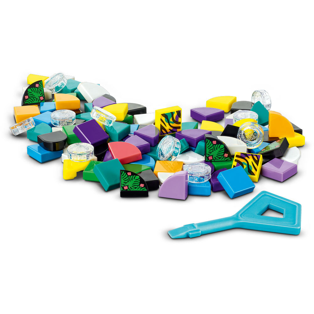 LEGO DOTS 41945 Neon Tiger Bracelet & Bag Tag