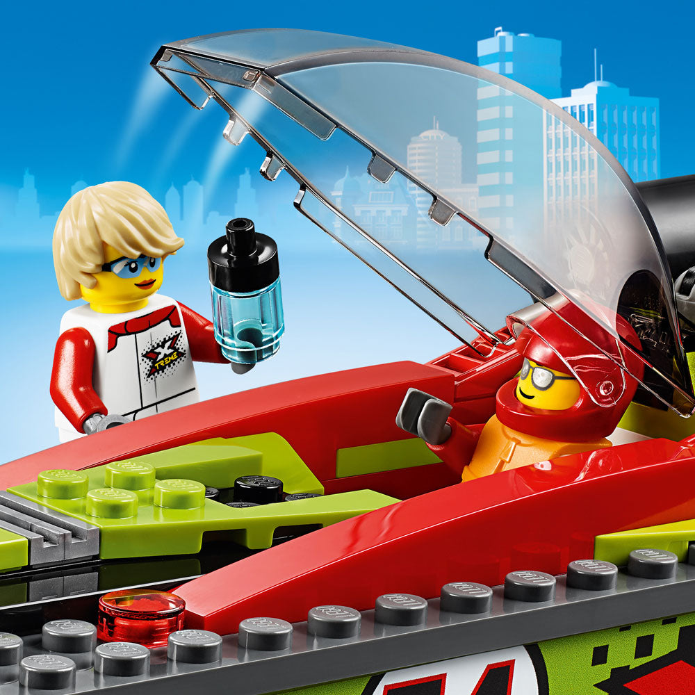 LEGO City 60254 Race Boat Transporter