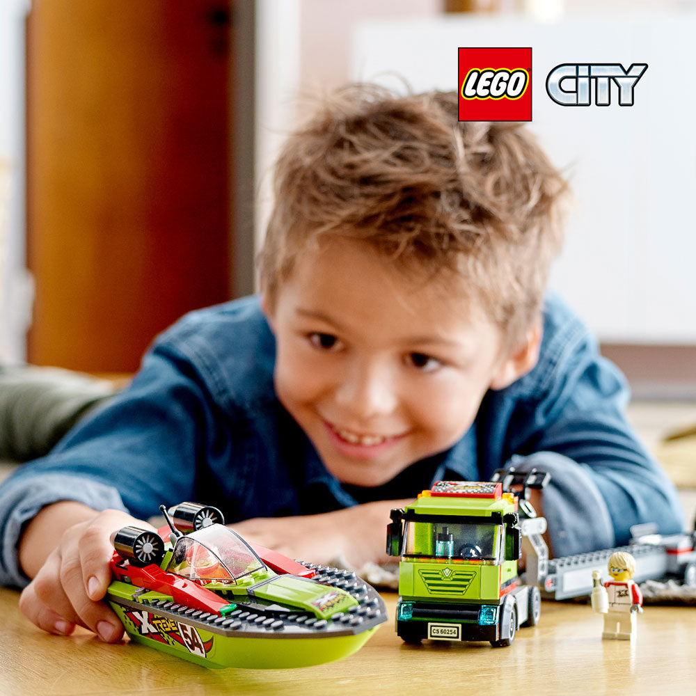LEGO City 60254 Race Boat Transporter