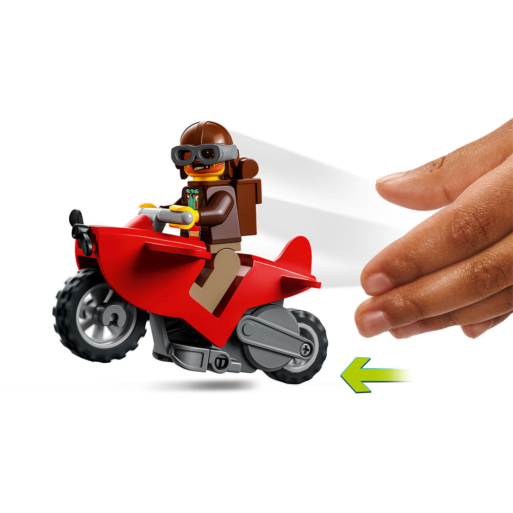 LEGO City Value Pack: 60341 The Knockdown Stunt Challenge + 60342 The Shark Attack Stunt Challenge + Gift Wrapping