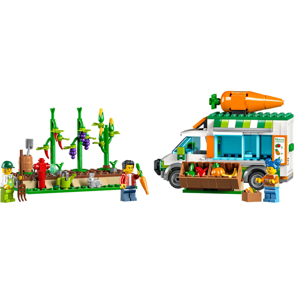 LEGO City 60345 Farmers Market Van