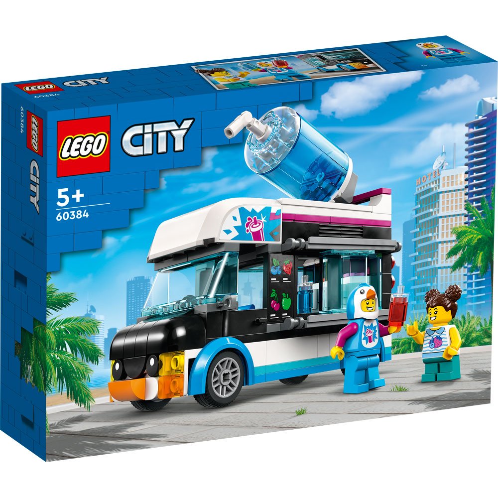 LEGO City 60384 Penguin Slushy Van