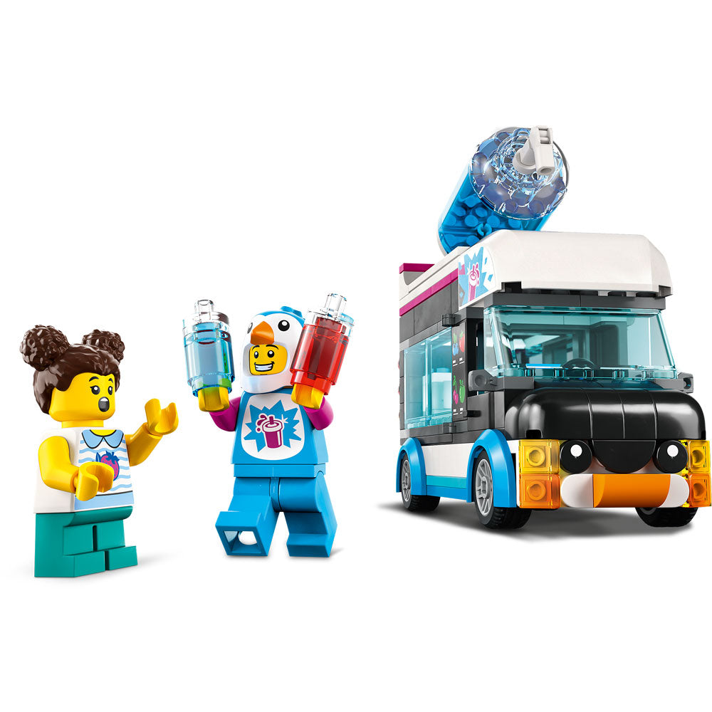 LEGO City 60384 Penguin Slushy Van