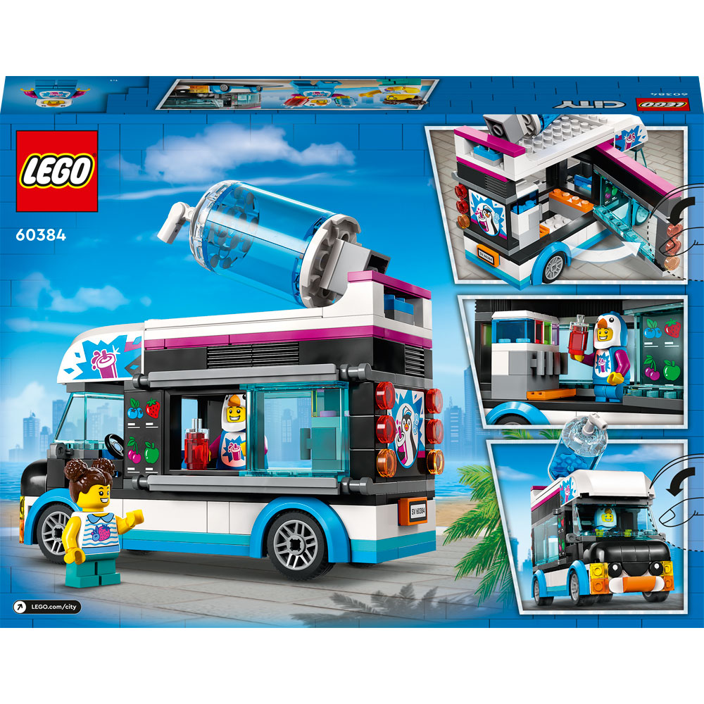 LEGO City 60384 Penguin Slushy Van