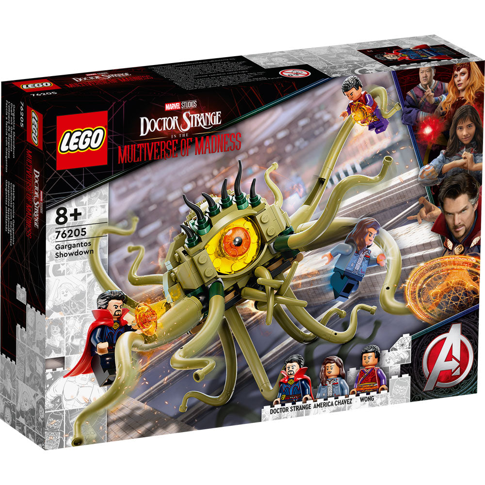 LEGO Marvel 76205 Gargantos Showdown + FREE Keychain