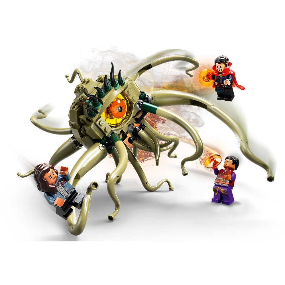 LEGO Marvel 76205 Gargantos Showdown + FREE Keychain