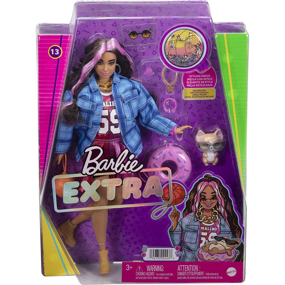 Barbie Extra dolls rock bold fashions and bright colours, and they make big statements