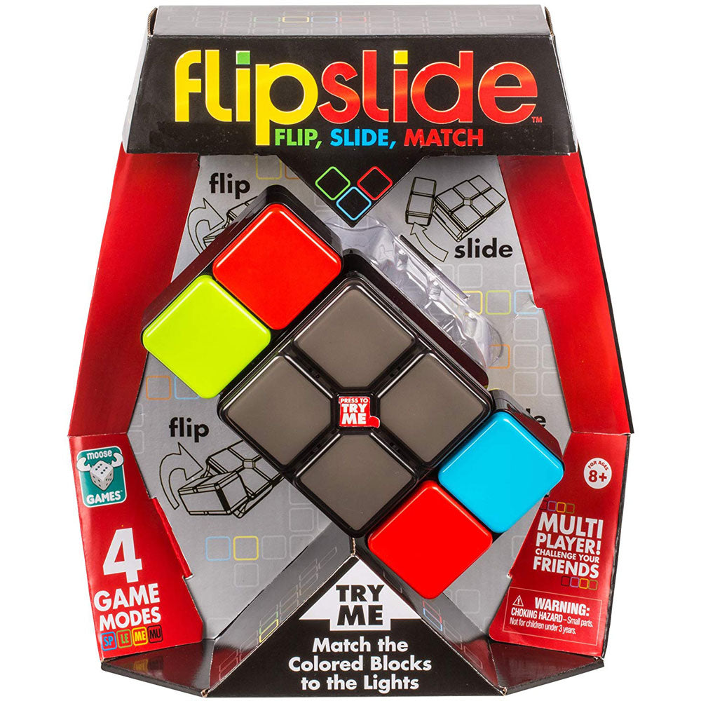 Moose Flipslide Flip, Slide & Match Electronic Game