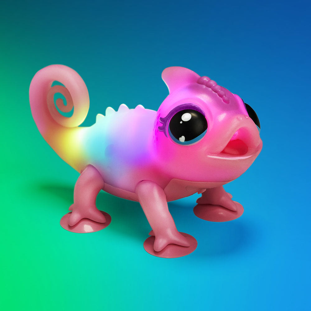 Moose Little Live Pets Bright Light Chameleon Nova Pink