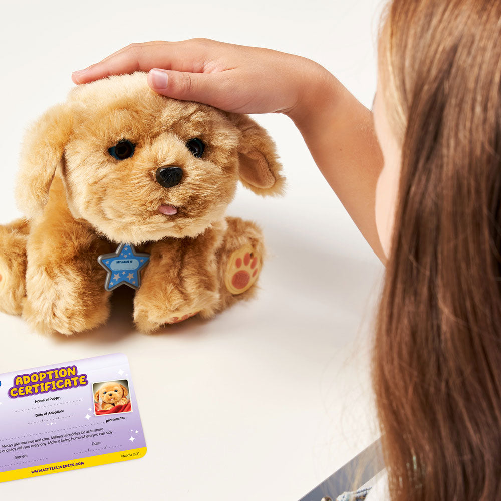 Moose Little Live Pets Electronic Plush Snuggles My Dream Puppy