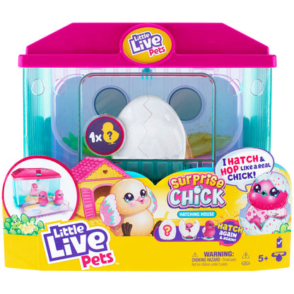 Moose Little Live Pets Surprise Chick Hatching House Playset