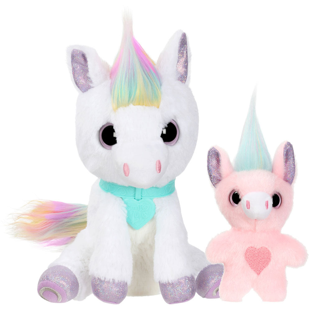 Moose Little Live Pets Plush Scruff-a-Luvs Pastel Pets Mom & Baby