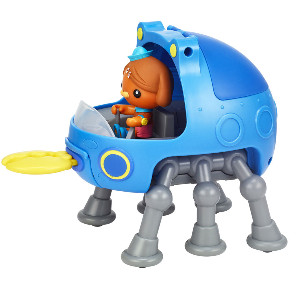 Moose Octonauts Above & Beyond Deluxe Toy Vehicle & Figure: Terra-Gup 1 & Dashi